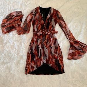 PLT PETITE MESH DRESS